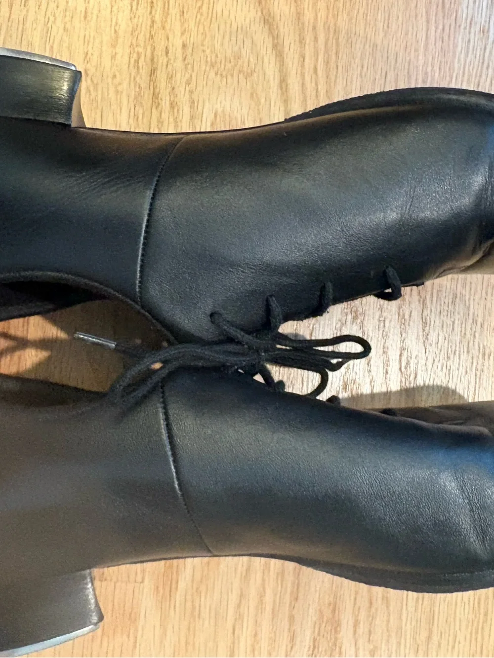 Men’s Bloch Black Leather Jazz Shoes Sz 10.5